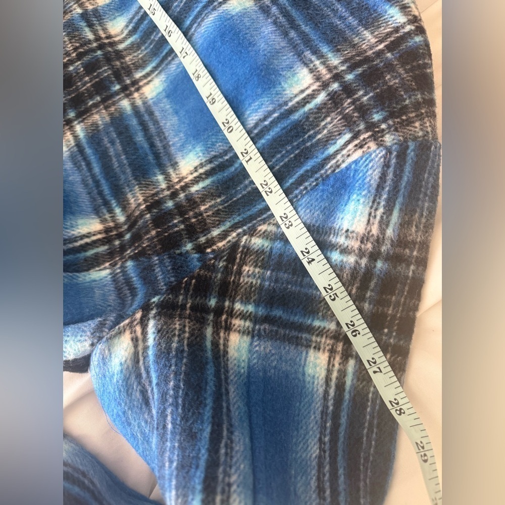 AQUA Plaid Duster Trench Coat - 100% Exclusive - NWT - Picture 13 of 14